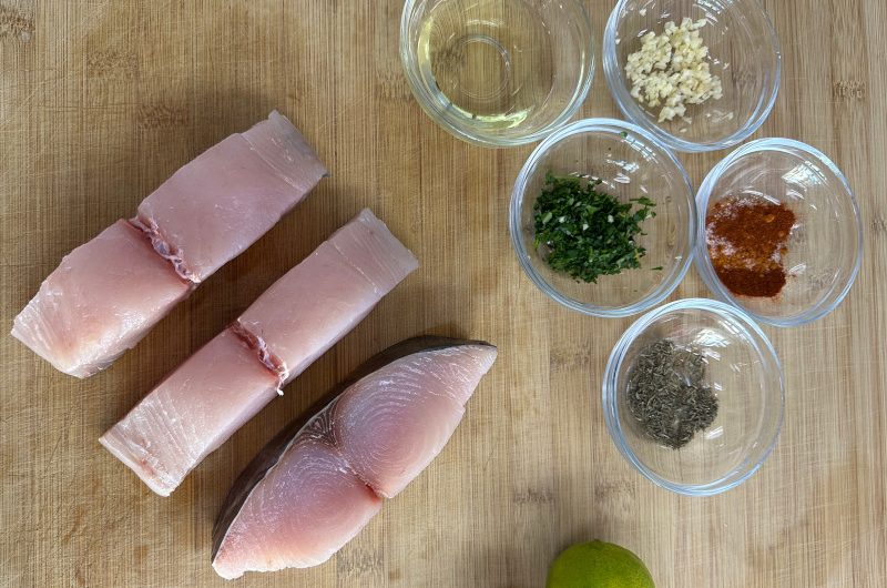 Citrus-Herb Grilled Wahoo