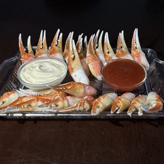 snowcrab cocktail claws with dipping sauce